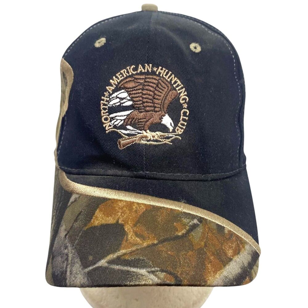 Camo Black Snapback North American Hunting Club Casual Men  Cap Hat